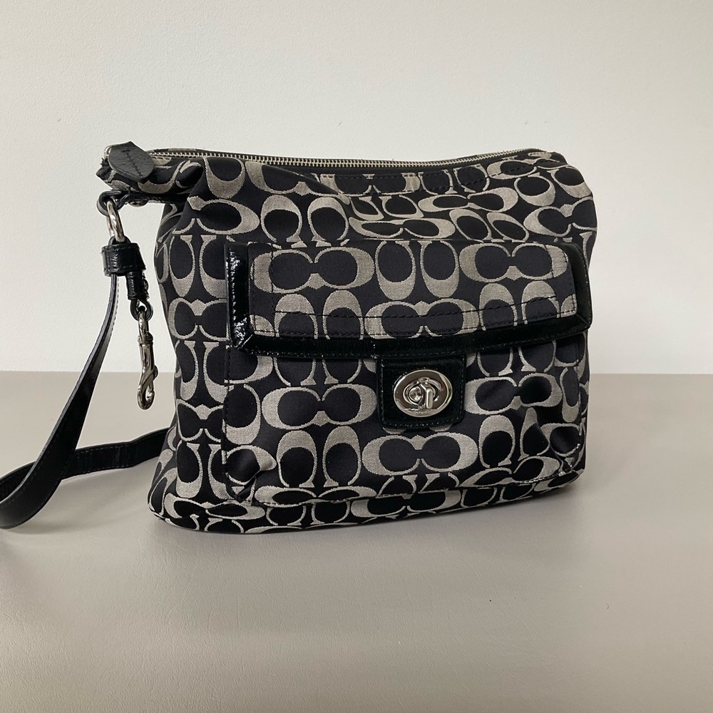 Coach Black Shoulder Bag
